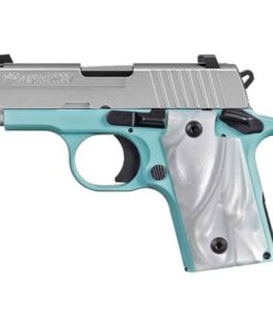 Sig Sauer P238 380 Auto (ACP) 2.7in Robins Egg Blue Pistol - 6+1 Rounds